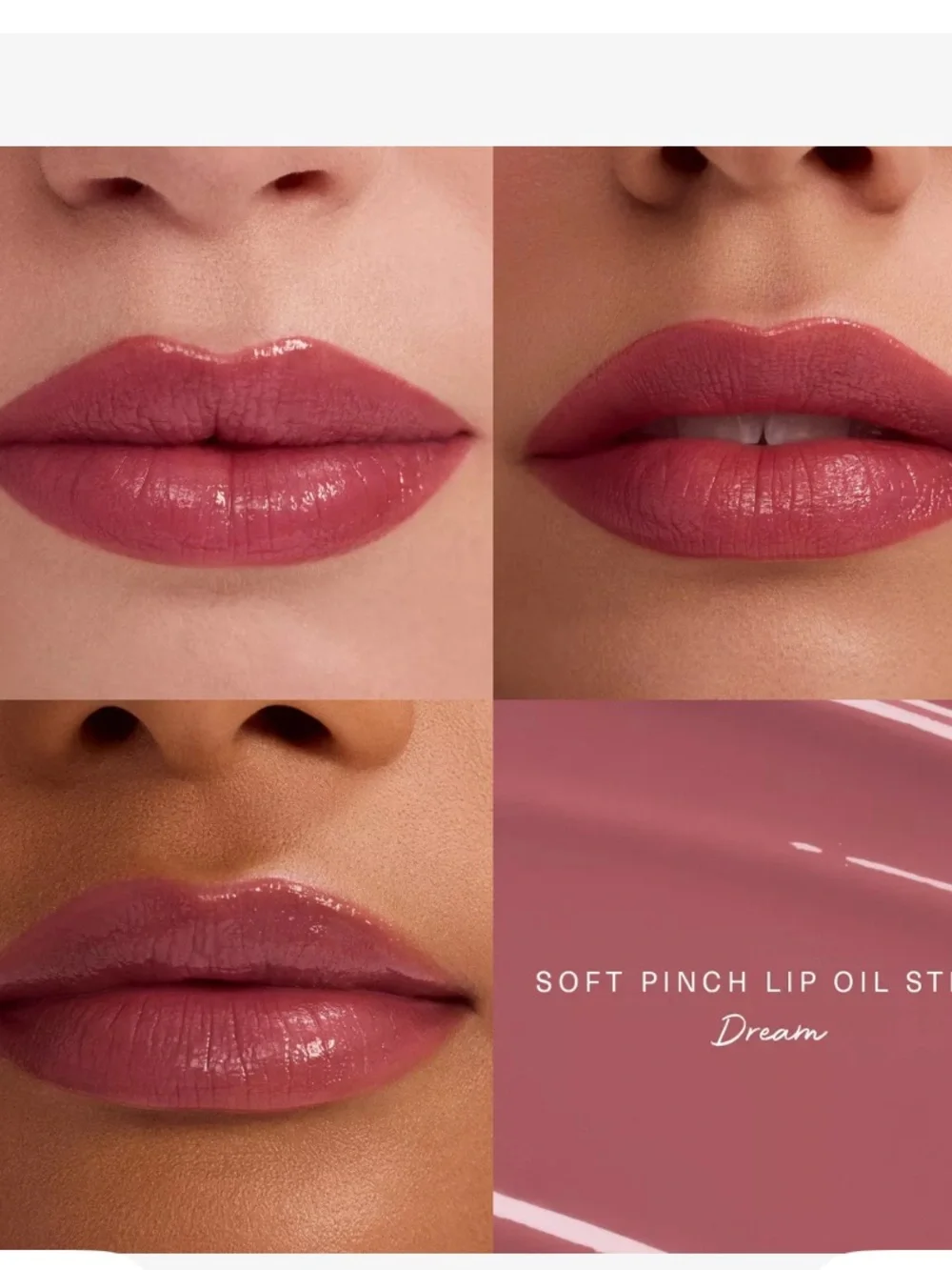 Rare Beauty Soft Pinch Lip Oil Stick in “Dream” Mauve - New